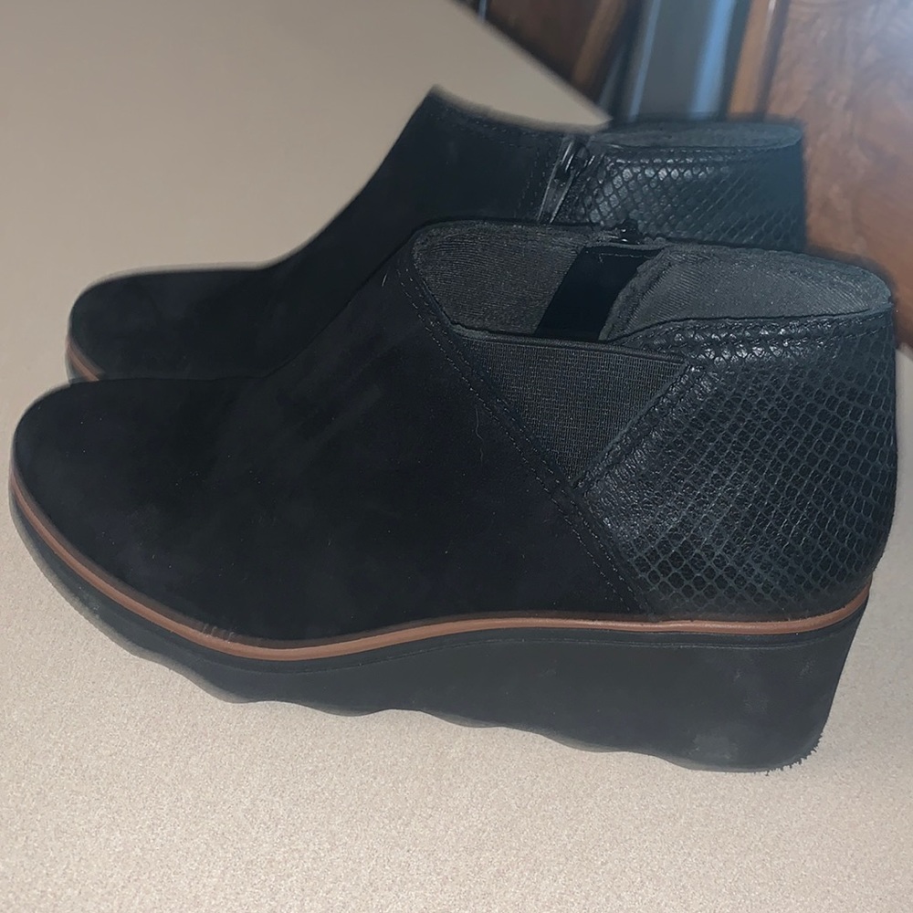 Clarks wedge heel Boots